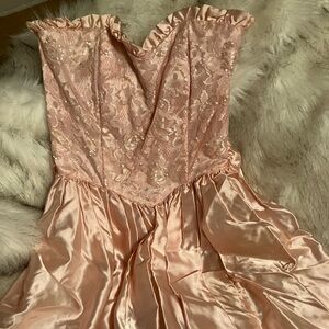 Gunne Sax by Jessica McClintock Pink Prom Dress